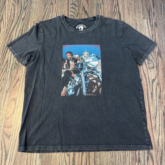 Authentic Hendrix by Lucky Brand Jimi Hendrix Harley Graphic T-shirt size XL - Picture 1 of 5
